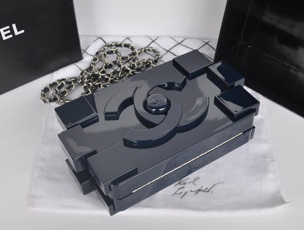 シャネル ハンドバッグ スーパーコピー2025春夏新作新品 Lego Clutch ハンドバッグA37013青い