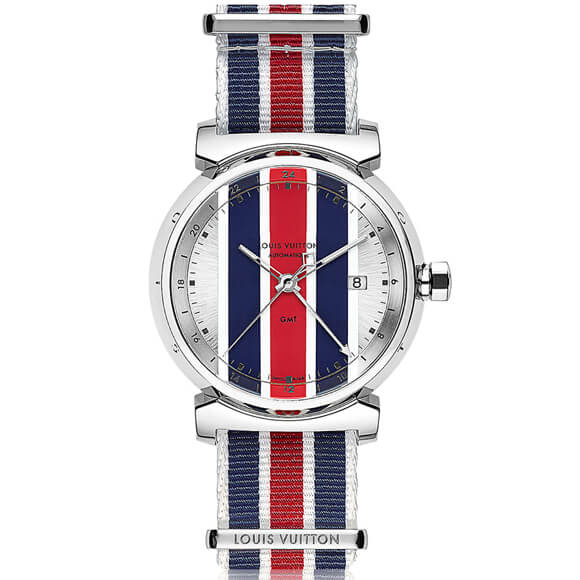 タンブール オトマティック GMT ストライプ SS16 （NATOストラップ） Q1F300