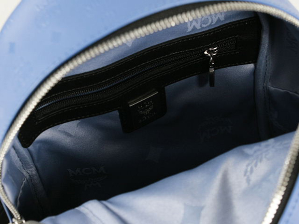 MCM リュック コピーバックパック MMK5SVE46 LU001 ユニセックス ライトブルー