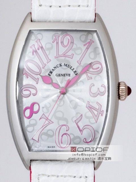 フランクミュラー トノーカーベックス スーパーコピー5850B.SC AC AC シルバー