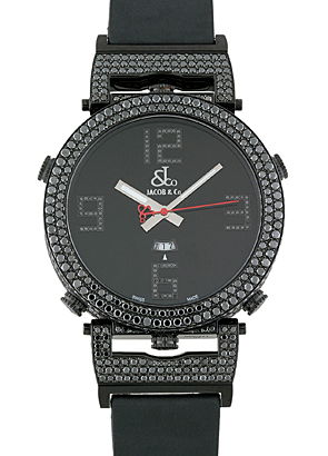 ジェイコブ ファイブタイムゾーン スーパーコピーJC-LG3DCBD ダイヤモンドケース 49mm