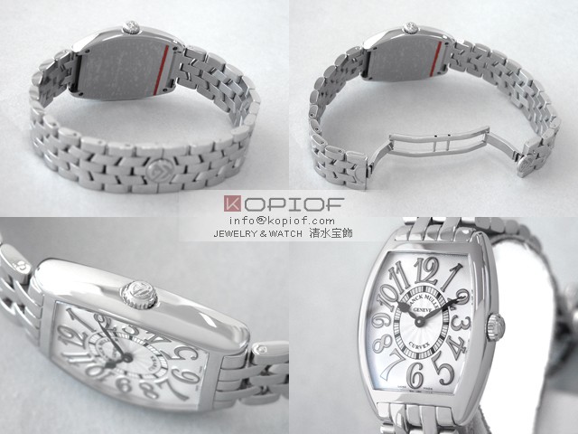 フランクミュラー トノーカーベックス スーパーコピー7502Q OAC RELIEF OAC シルバー