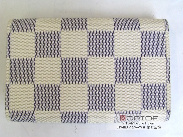 ルイヴィトン ダミエアズール 長財布スーパーコピー6連キーケース アズール N61745
