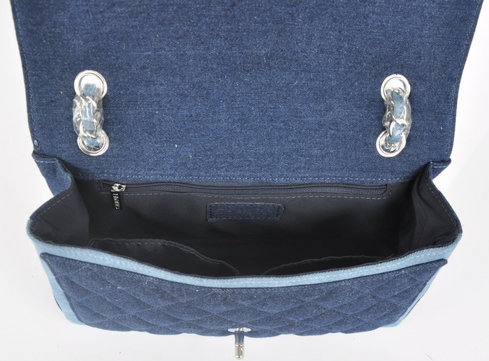 シャネル デニムバッグ スーパーコピー2025春夏新作新品 デニム ハンドバッグ チェーンバッグ FLAP BAG A92216