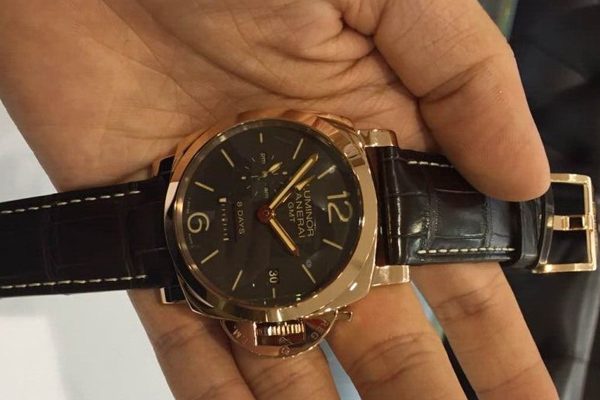 パネライ ルミノール1950 スーパーコピー8デイズ GMT オロロッソ PAM00576