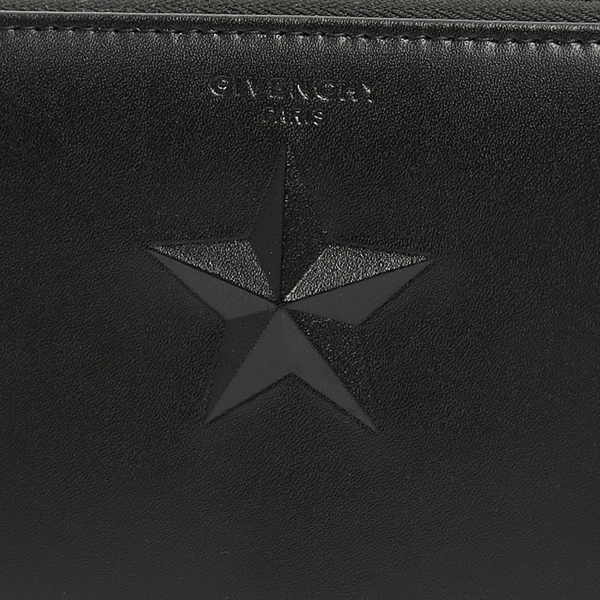 GIVENCHY 財布コピーBC06276704 001 PANDORA スターポイント ファスナー長財布 BLAC
