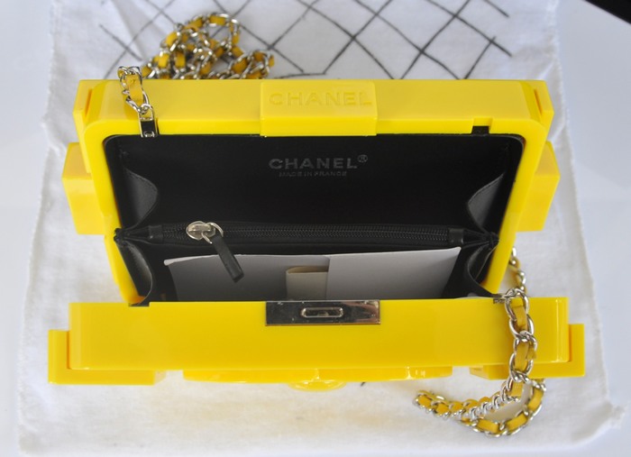 シャネル ハンドバッグ スーパーコピー2025春夏新作新品 Lego Clutch ハンドバッグA37013黄