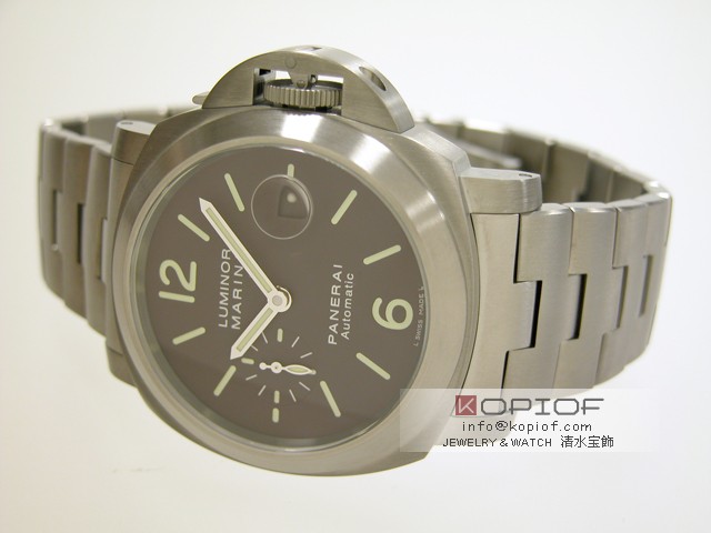 パネライ ルミノール スーパーコピーマリーナ PAM00296 44mm ブラウン