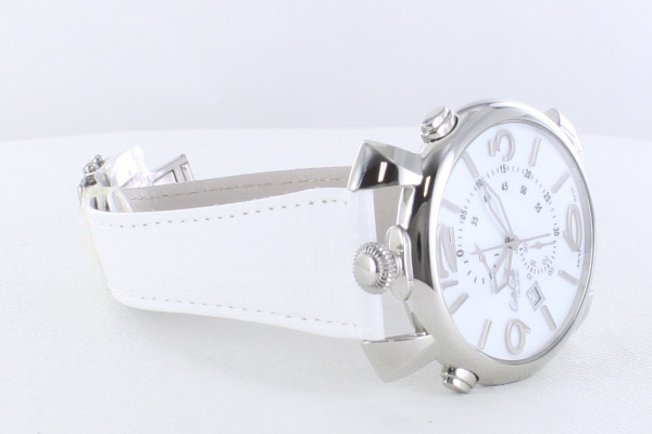 ガガミラノシンクロノ46MM スーパーコピーTHIN CHRONO ステンレス 時計 5097.02WH