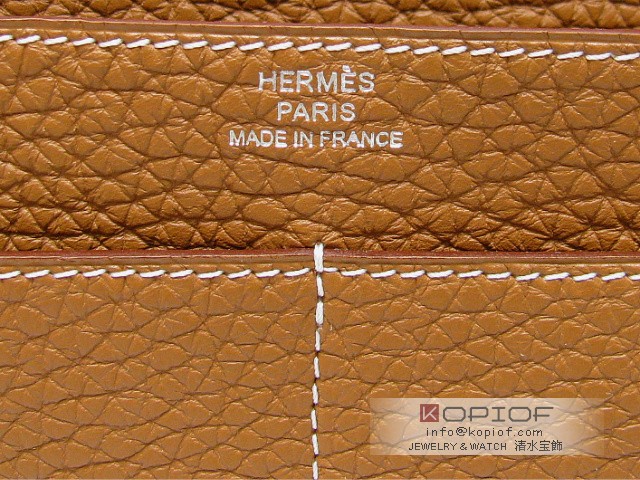 エルメス ドゴン スーパーコピーエルメス ドゴンGMトリヨンクレマンス/ゴールド(金具：シルバー) hr225