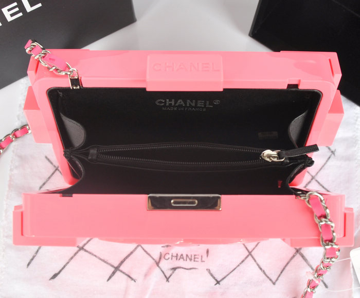 シャネル ハンドバッグ スーパーコピー2025春夏新作新品 Lego Clutch ハンドバッグA37013 ピンク