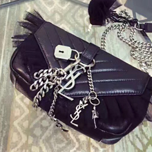 サンローラン バッグ コピー 2018AW 秋冬入荷 サンローラン カーフ BABY 'MONOGRAM' CHAIN BAG