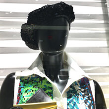 シャネル 帽子コピー 2025新作 クルーズ CCロゴ スパンコール ベレー帽
