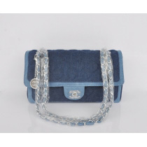 シャネル デニムバッグ スーパーコピー2025春夏新作新品 デニム ハンドバッグ チェーンバッグ FLAP BAG A92216