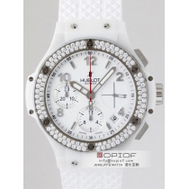 ウブロ ビッグバン スーパーコピー342.CL.230.RW.114 ダイヤベゼル ホワイトラバ...