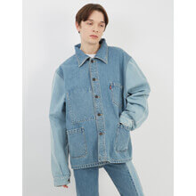 VETEMENTS ヴェトモン 18SS リワークデニムジャケット Wバック