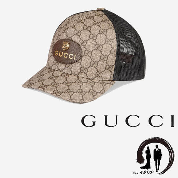 2018-19AW グッチ キャップ グッチスーパーコピー 男女兼用 GG シュプリーム canvas キャップ