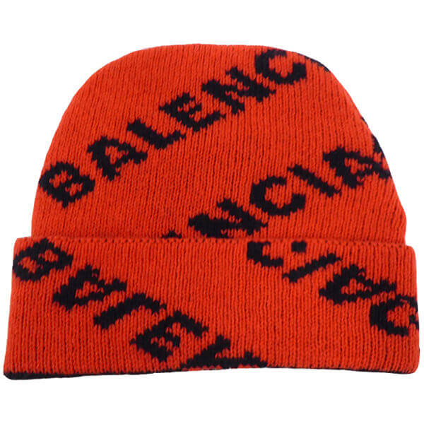 2025新作人気 バレンシアガ キャップ コピー バレンシアガ Logo Rouge Beanie