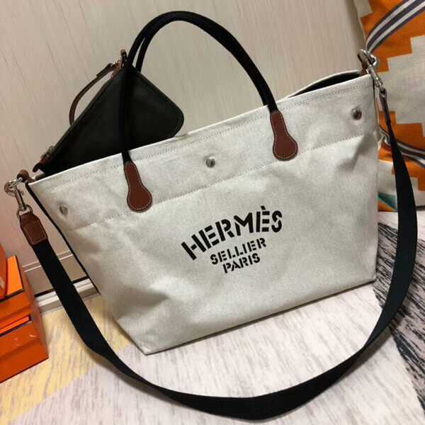 エルメススーパーコピー カヴァリエ HERMES バッグ トート チョーク H060752CAAA