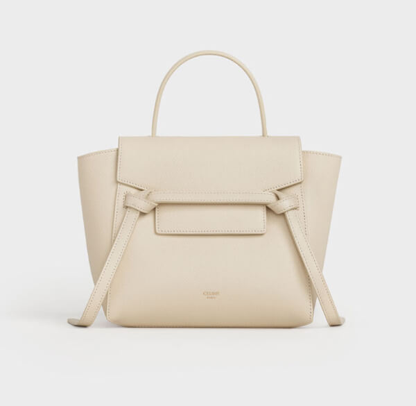 2025新作限定人気 セリーヌコピー セリーヌ Nano Belt Bag ナノ ベルト バッグ 189003ZVA.01CR クリーム
