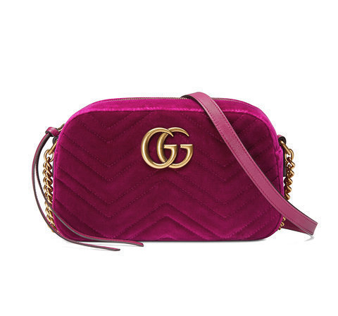 2025最新/限定【VIPセール】グッチ偽物 GG Marmont ショルダーバッグ 4476329QIBT5532 ピンク