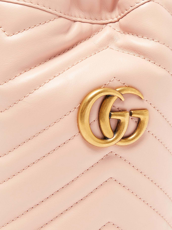 2025新作限定人気 グッチコピー∞∞ グッチ ∞∞ GG Marmont Mini leather バケットショルダー