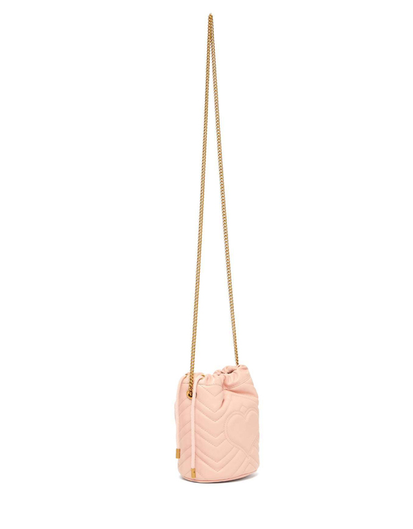 2025新作限定人気 グッチコピー∞∞ グッチ ∞∞ GG Marmont Mini leather バケットショルダー