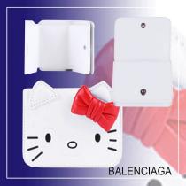 2025春夏コレクション【新作】バレンシアガ×HELLO KITTY バレンシアガコピー財布 ハ...
