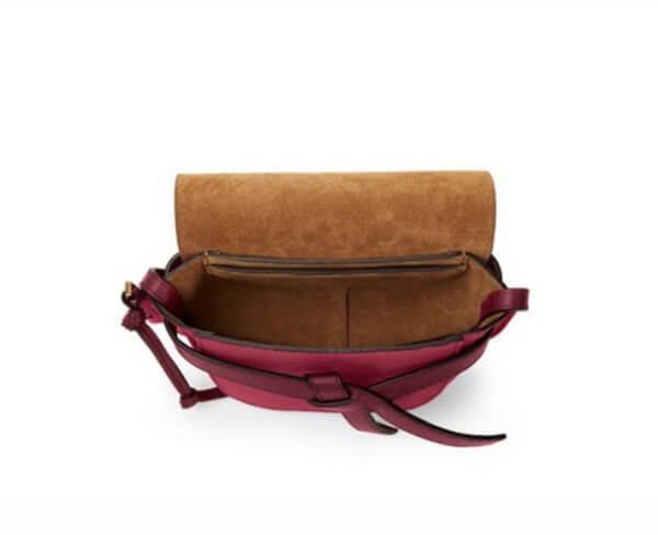 2025日本未発売新作 ロエベ偽物 ゲートミニバッグ入荷ロエベ Gate Mini Bag Raspberry/Wine 321.12.U62