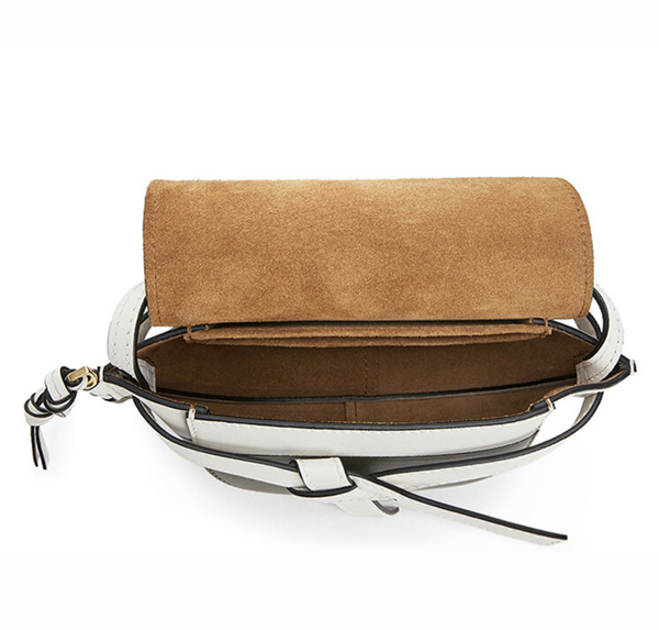 2025日本未発売新作 ロエベ偽物ゲートミニバッグ LW032 GATE MINI BAG 33154U62 1910 ソフトホワイ