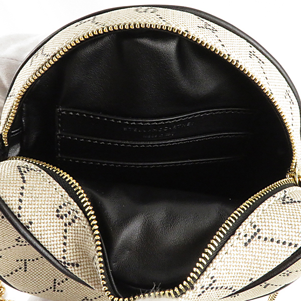 2025最新で争奪戦ステラマッカートニー偽物 Mini Round Bag Monogram Eco Monogram Canvas
