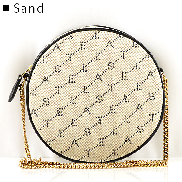 2025最新で争奪戦ステラマッカートニー偽物 Mini Round Bag Monogram Eco Monogram Canvas