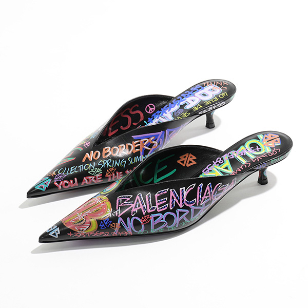 2020AWバレンシアガレプリカ 548810 WA2R1 1187 スリッパサンダル ミュー