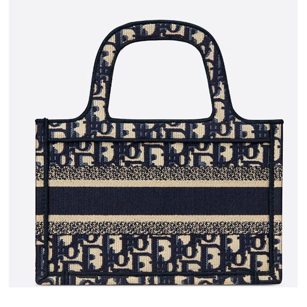 新作★ディオール★ ディオール  スーパーコピーオブリーク キャンバス バッグ BOOK TOTE MINI★待望のミニサイズ★M1271ZRIW_M928