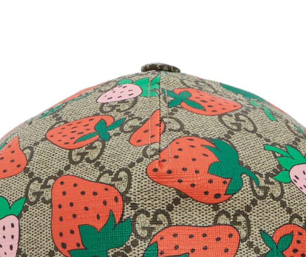 2025新作/限定★グッチ★Strawberry グッチ いちご コピー キャップ 6490263001