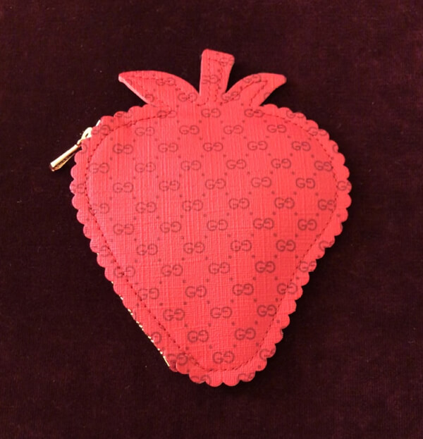 2025新作限定人気 グッチ 偽物イチゴ コピー★ストロベリー コインパースStrawberry010
