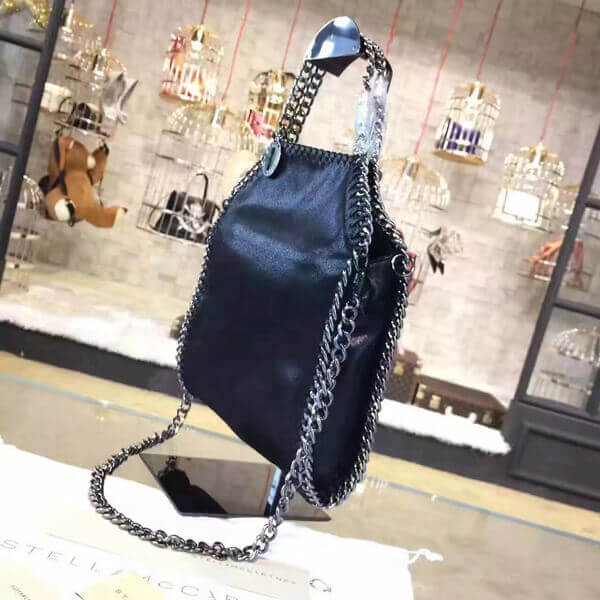 ステラマッカートニーバッグコピー 2WAYショルダーバッグ 黒 ポシェット