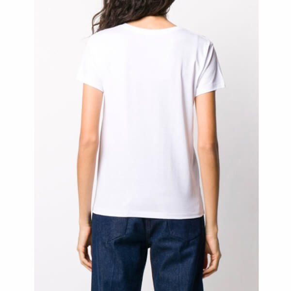 新作 セリーヌ Tシャツ 偽物 セリーヌ Paris ロゴプリント 2X314864J 01OB