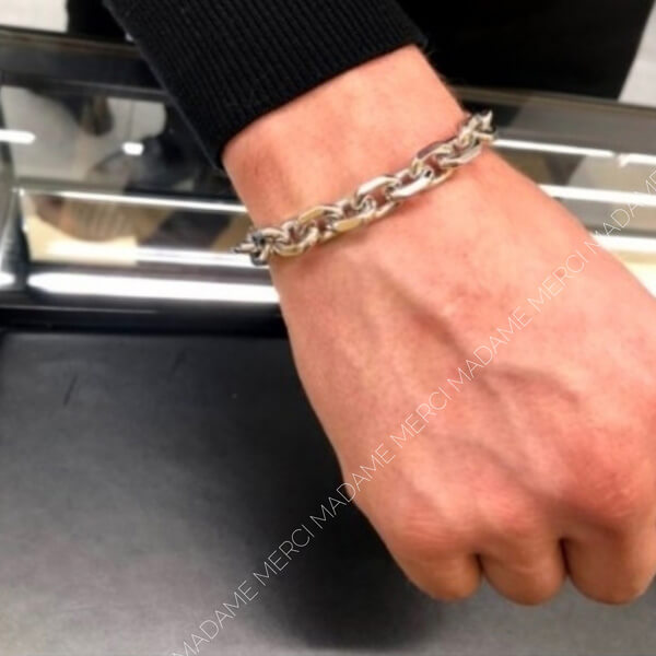 ハンサム♪◇Chaine Triomphe ブレスレット◇セリーヌ 46M986SIV.35OR