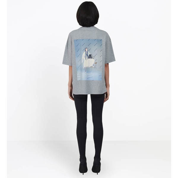 バレンシアガ tシャツ 偽物 518217TAV458023 バレンシアガ フォトシュート オーバーサイズ トップス