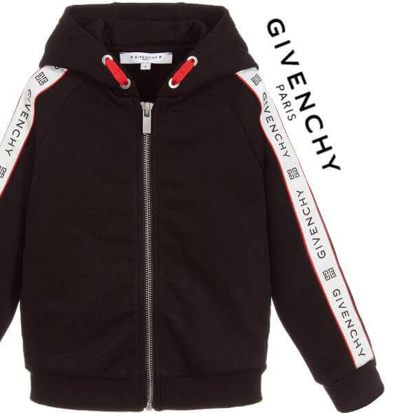 2025新作限定人気 ジバンシィ パーカー 偽物 GIVENCHY ジップアップ ロゴパーカー