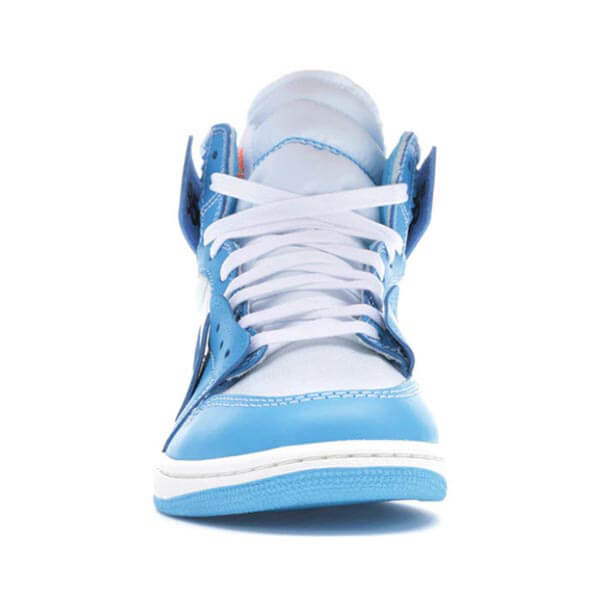 2025新作大人気 ナイキ ジョーダン オフホワイト パーカー 偽物 コラボス  ナイキJordan 1 Retro High Off-White University BlueAQ0818-1481