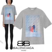 バレンシアガ tシャツ 偽物 518217TAV458023 バレンシアガ フォトシュート オー...