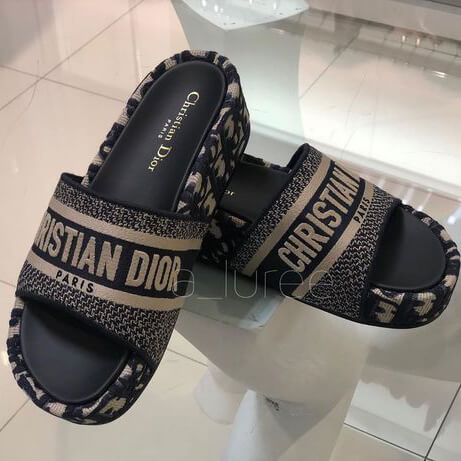 ディオール サンダル コピー 日本未入荷 ディオール レディースミュール DWAY SLIDE KCQ268OBE_S56B