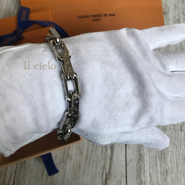 ルイヴィトン ブレスレット 偽物  チェーン モノグラム MONOGRAM M64224/M64223 2025最新/限定国内入手困難 