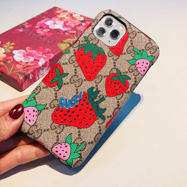 グッチ iphoneケース コピー グッチ さくらんぼ 携帯ケース