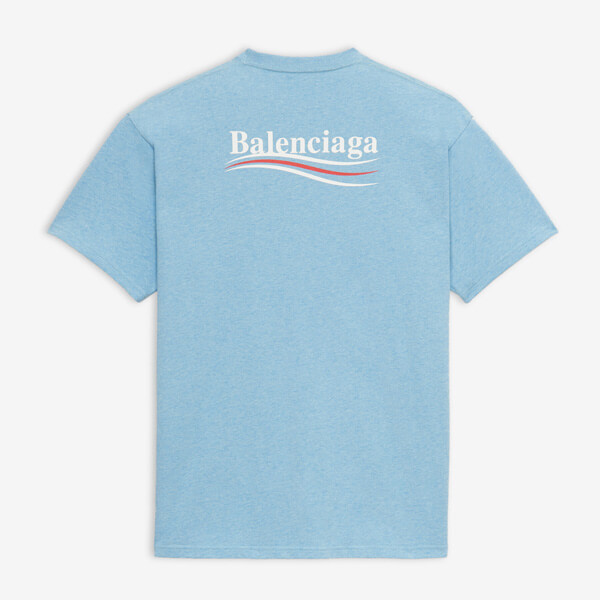 バレンシアガ tシャツ 偽物 ロゴ 半袖 政治キャンペーンTシャツ