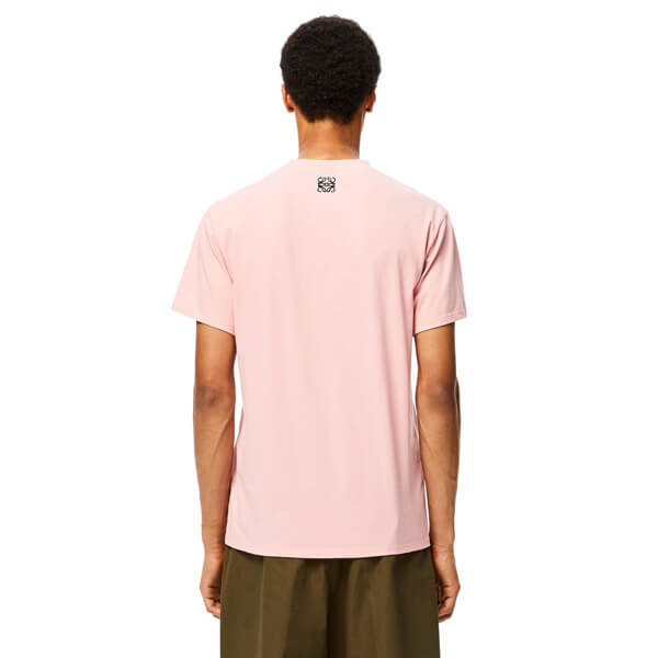 ロエベ tシャツ 偽物 ロエベプリント入りクルーネック半袖Tシャツロエベ SS 2020