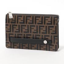 フェンディ クラッチバッグ コピー フェンディ モンスターMen's Embossed Logo...
