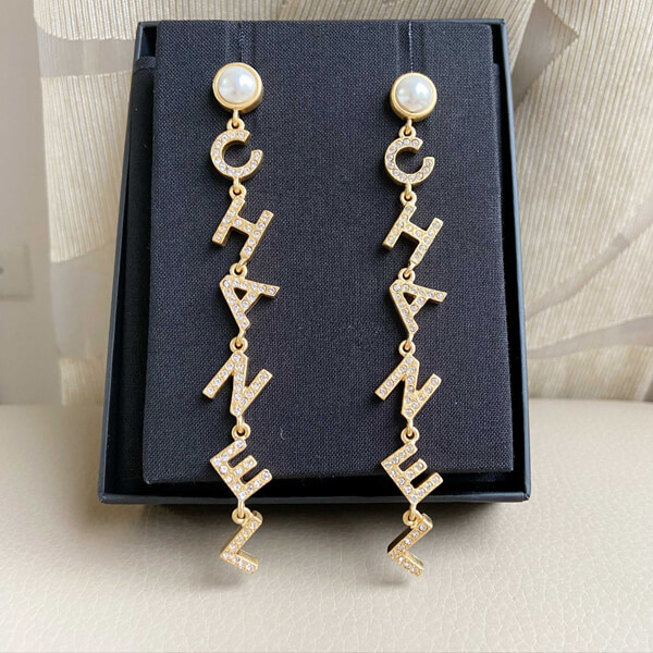  シャネル ピアス コピー AB3363☆揺れシャネル☆ピアス